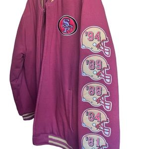 Vintage 49ers NFL Super Bowl Jacket EUC XL